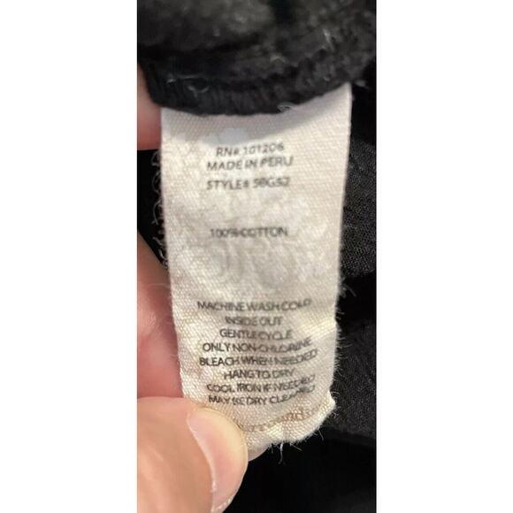 Soft Surroundings Boho Shirt Top Womens Size 2XL Beaded Peasant Lagoelook - Picture 8 of 9